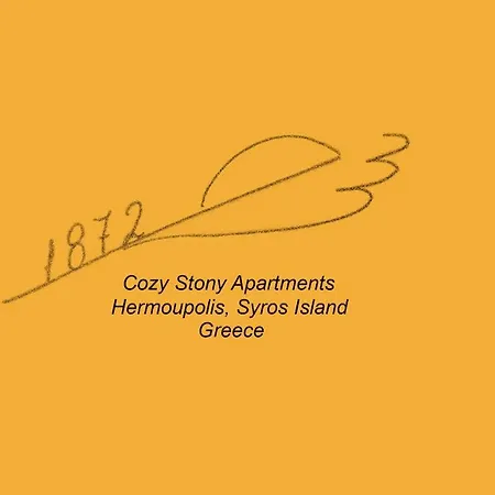 1872 - Agnes, Cozy Stony Apartment With Balcony Ermoupoli Exterior photo